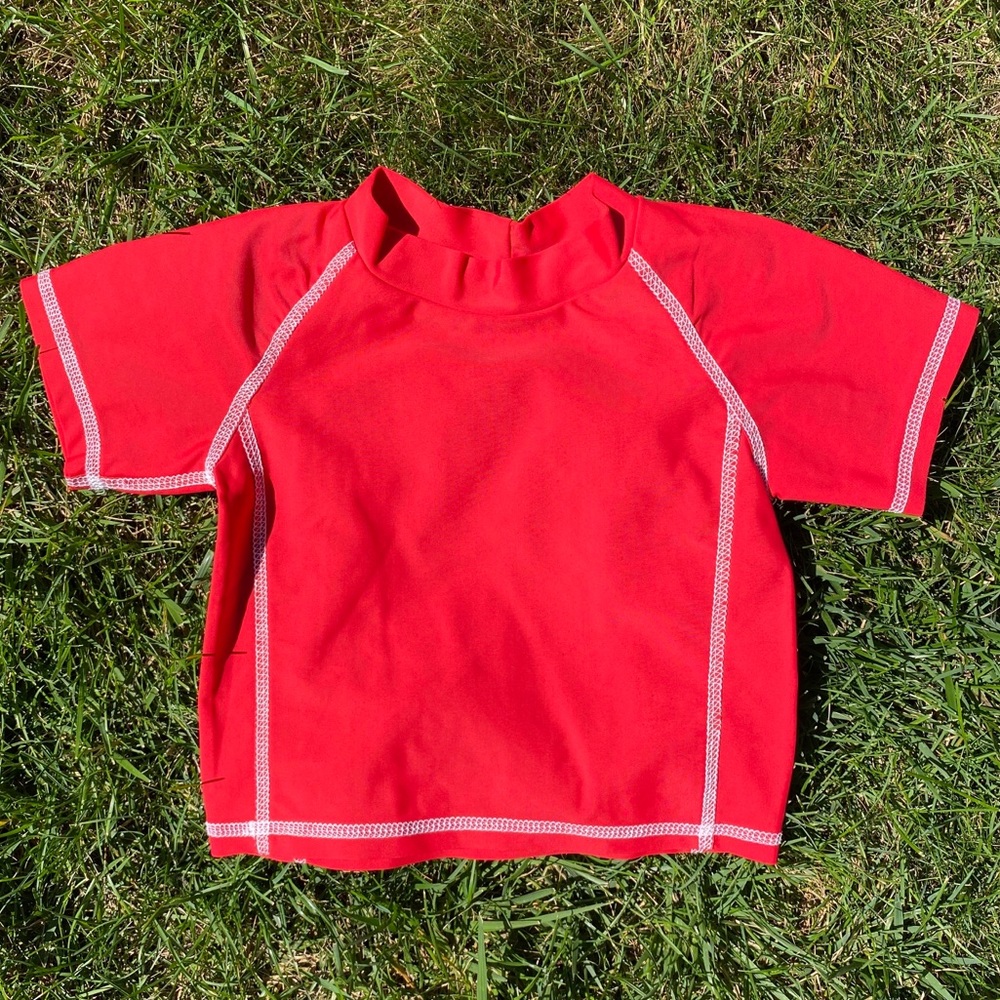 Unisex Red rashguard